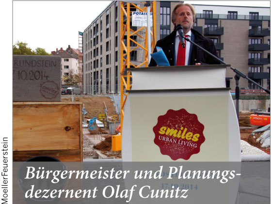 Bürgermeister und Planungs­dezernent Olaf Cunitz