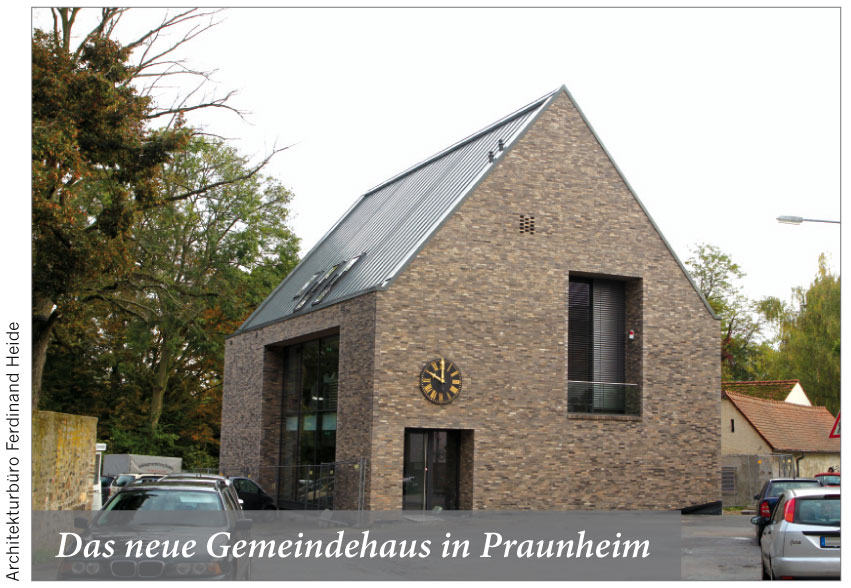 Das neue Gemeindehaus in Praunheim
